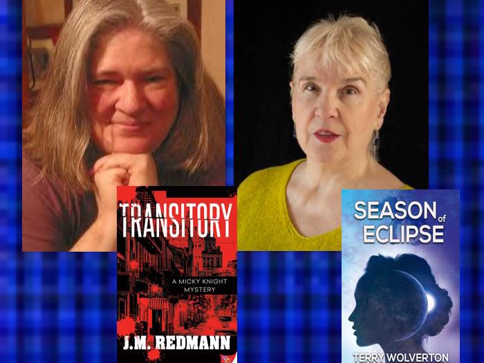 Words: J. M. Redmann and Terry Wolverton: authors discuss lesbian mysteries and thrillers