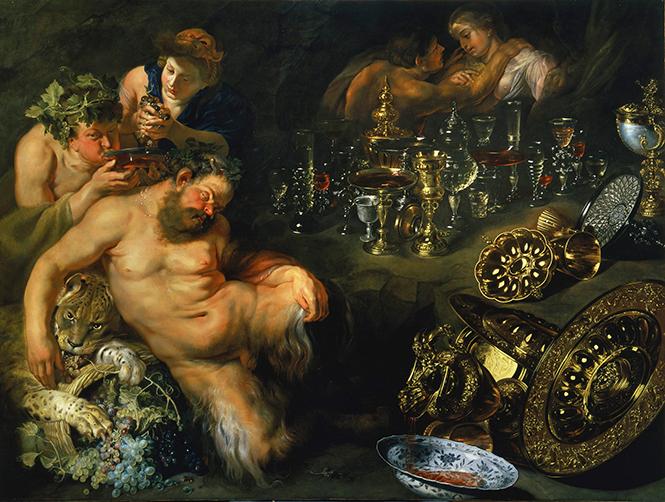 Peter Paul Rubens, "The Dreaming Silenus" (1610-1612). Oil on canvas, Gemäldegalerie der Akademie der bildenden Künste Wien. Photo: Courtesy of the Fine Arts Museums of San Francisco