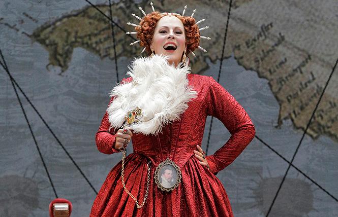 Sondra Radvanovsky as Elisabetta in Donizetti's "Roberto Devereux." Photo: Cory Weaver/San Francisco Opera