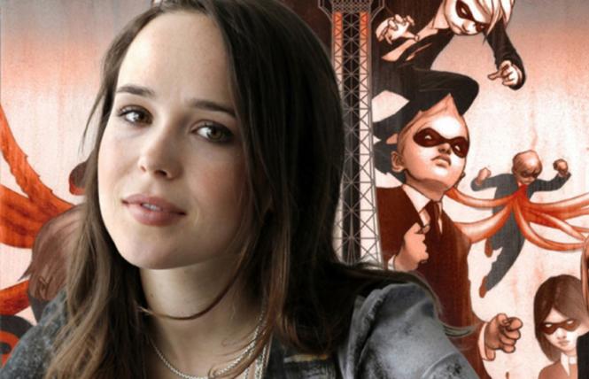 Lesbian actress Ellen Page will star in "The Umbrella Academy." Photo: Courtesy Netflix