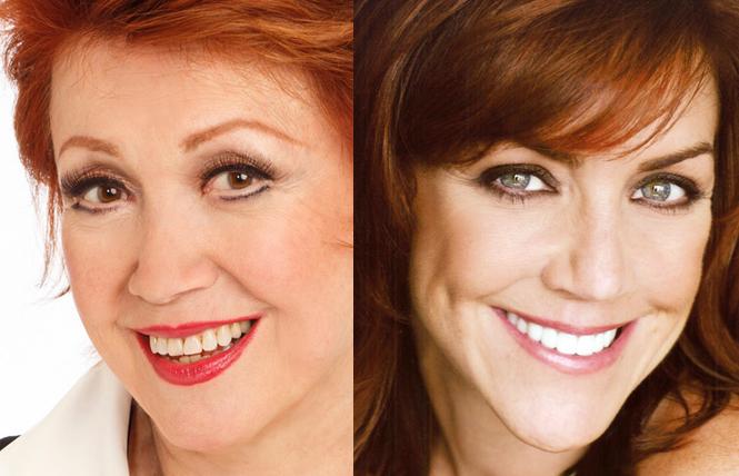 Donna McKechnie (LEFT) and Andrea McArdle