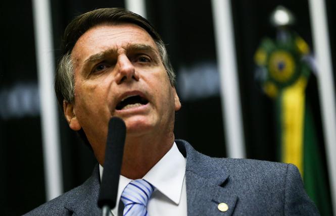 Brazil's new President Jair Bolsonaro signed an executive order revoking LGBT rights. Photo: Marcelo Camargo/Agência Brasil