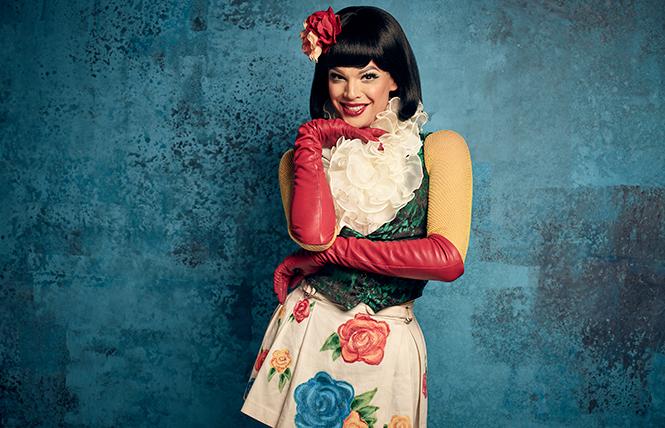 Valentina plays Angel, an HIV+ drag queen, in "Rent Live." Photo: Fox-TV