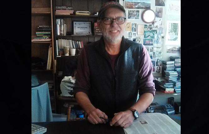 Longtime Aardvark Books employee Dan Lugen said he will miss the store. Photo: Brian Bromberger