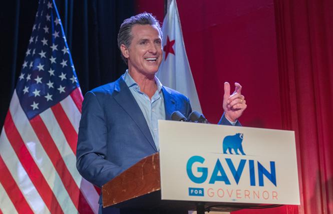 Governor Gavin Newsom. Photo: Jane Philomen Cleland