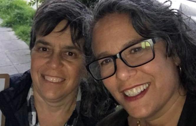 Alison Bernstein, left, and her wife, Judy Appel. Photo: Courtesy Facebook