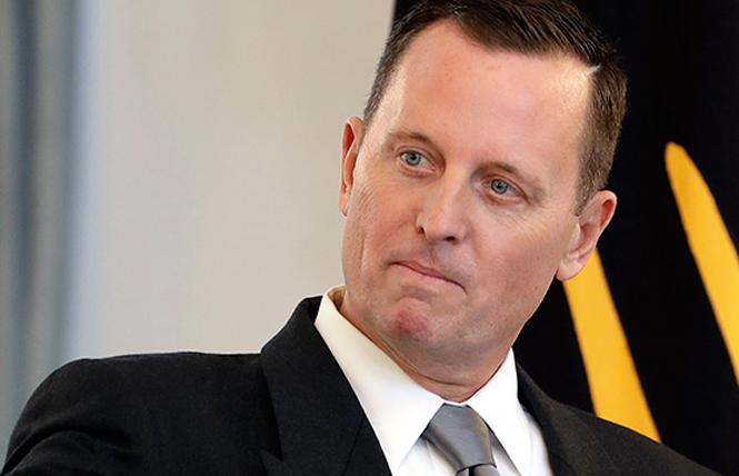 Gay U.S. ambassador to Germany Richard Grenell is reportedly on President Donald Trump's short list for U.S. ambassador to the United Nations. Photo: Courtesy AP