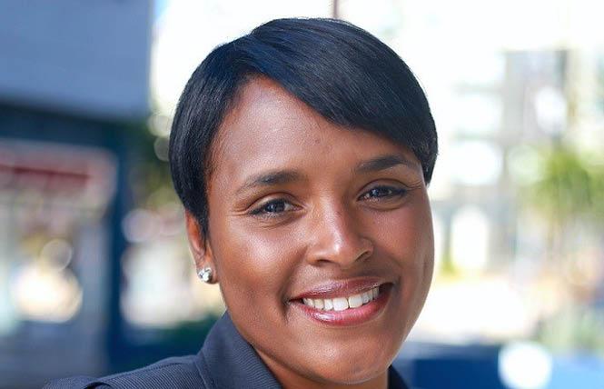 California Democratic Party chair candidate Kimberly Ellis