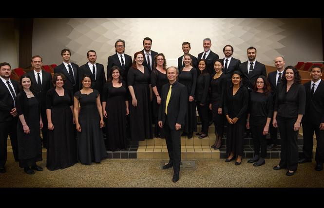Cappella SF with founder and conductor Ragnar Bohlin. Photo: Courtesy Cappella SF