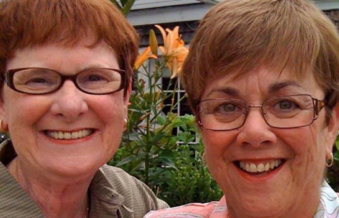 Mary Walsh, left, and her wife, Bev Nance. Photo: Courtesy Facebook  