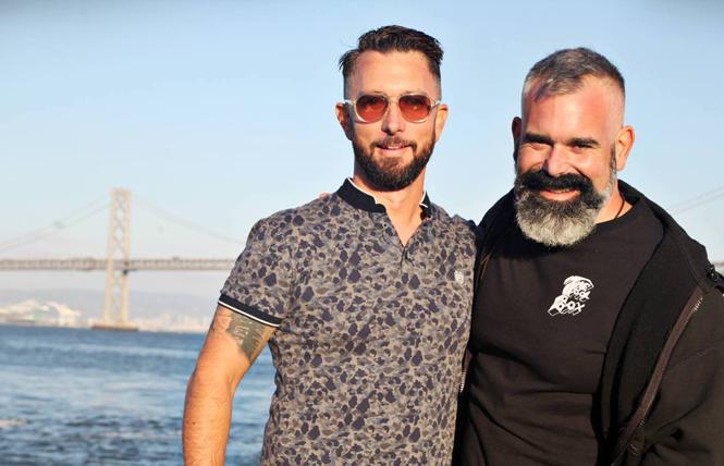 Chris Hastings, left, and Aaron Wessels co-founded Disco Coalition to help build community and raise money for LGBTQ nonprofits. Photo: Courtesy Chris Hastings