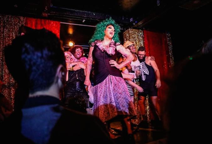  A festive drag show at The Stud
