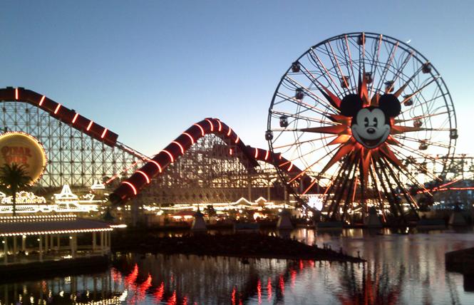 Pixar Pier at the Disney California Adventure Park features a Ferris wheel. Photo: Ed Walsh