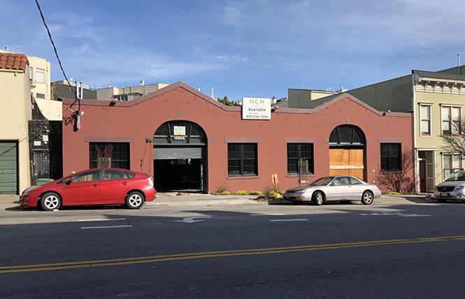 A real estate firm plans to move into the vacant auto space on 16th Street. Photo: Matthew S. Bajko 