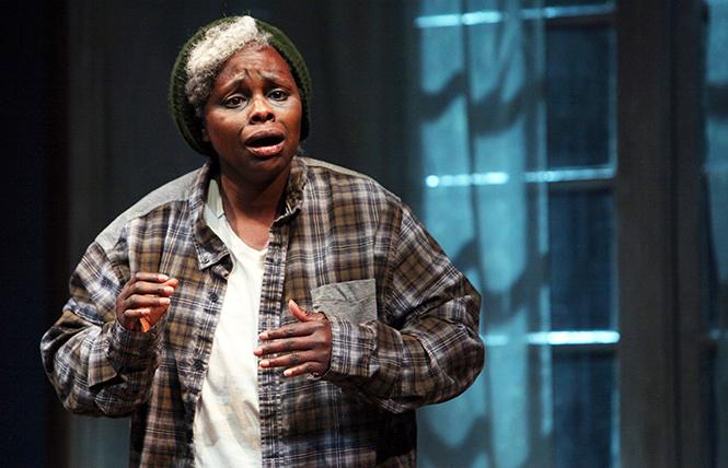 Nancy Moricette as Abasiama in "In Old Age" at the Magic Theatre. Photo: Jennifer Reiley