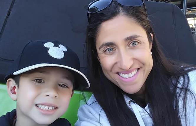 Renee Ho, right, shown with her son, Kawika, hopes to raise funds on Give OUT Day for a Welcoming Schools program to help trans students. Photo: Courtesy Renee Ho
