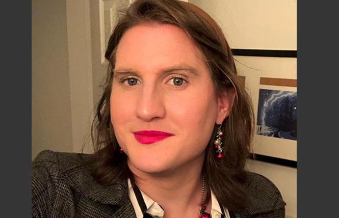 Human Rights Campaign spokeswoman Charlotte Clymer, a trans woman and former service member, predicted the trans military ban would not stand in the long run. Photo: Courtesy Twitter