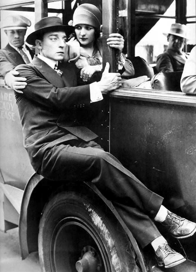 Scene from "The Cameraman" (1928), with Buster Keaton. Photo: Courtesy SFSFF