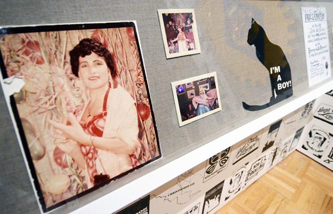 Jose Julio Sarria, a pioneer in California's queer history, is highlighted in the Oakland Museum of California's exhibit "Queer California: Untold Stories." Photo: Rick Gerharter