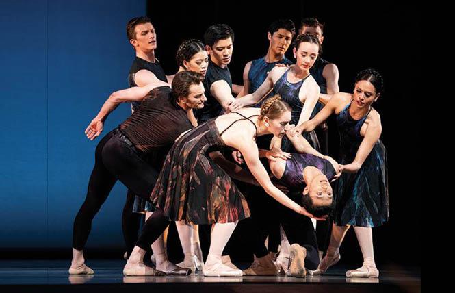 San Francisco Ballet dancers in choreographer Alexei Ratmansky's "Symphony #9." Photo: Erik Tomasson