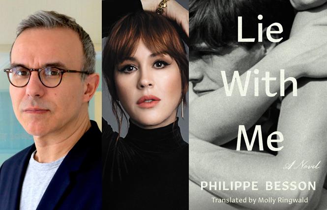 "Lie with Me" author Philippe Besson. Photo: Maxime Reychman, and translator Molly Ringwald. Photo: Diana Ragland