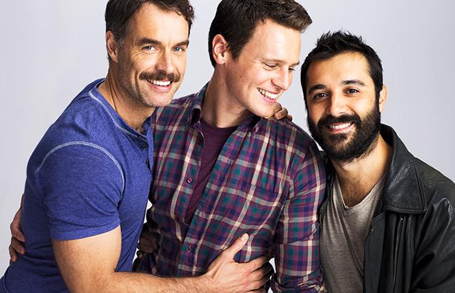 Jonathan Groff, Frankie J. Alvarez, and Murray Bartlett starred in classic LGBTQ show "Looking." Photo: HBO