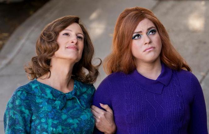 Transgender actresses Jen Richards and Daniela Vega are part of the cast of "Armistead Maupin's Tales of the City," a new version launching on Netflix this week. Photo: Netflix