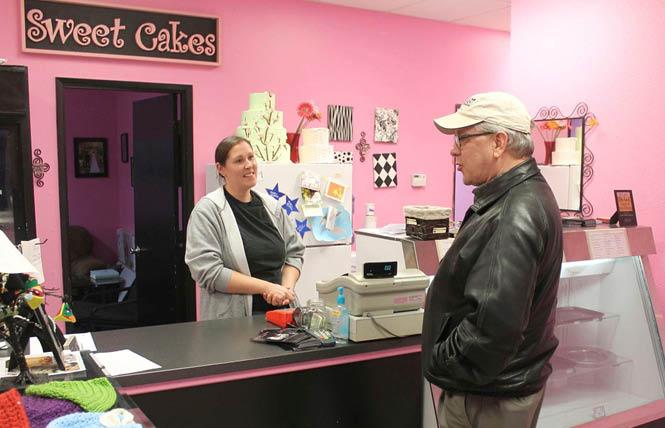 Melissa Klein, co-owner of Sweet Cakes by Melissa, in Gresham, Oregon in 2013. Photo: Courtesy AP