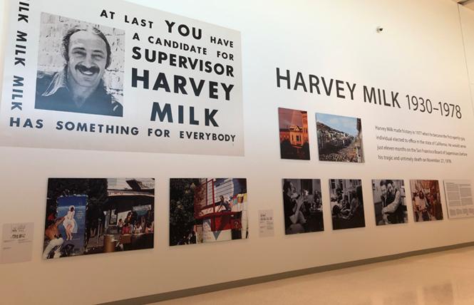 A mammoth temporary exhibit on Harvey Milk at San Francisco International Airport will open next month, coinciding with the opening of part of the new Terminal 1 that will bear Milk's name. Photo: Matthew S. Bajko