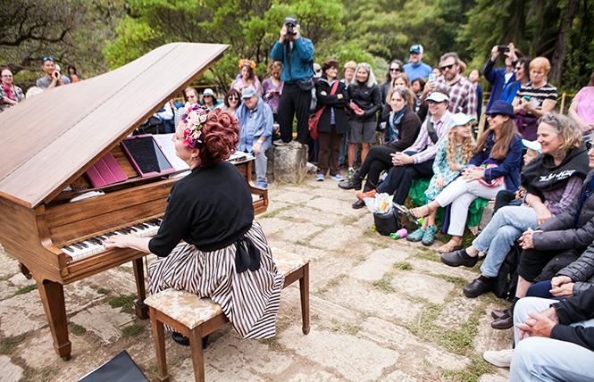Suzanne Ramsey at Flower Piano @ SF Botanical Garden Thu 11