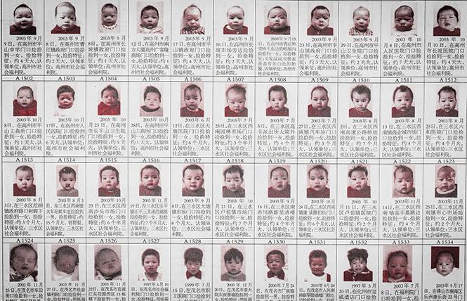Infants on the market in co-directors Nanfu Wang and Jialing Zhang's "One Child Nation." Photo: Amazon Studios