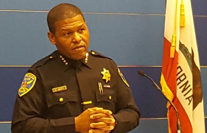 San Francisco Police Chief William Scott will participate in a listening session timed to the 53rd anniversary of the Compton's riots. Photo: Cynthia Laird
