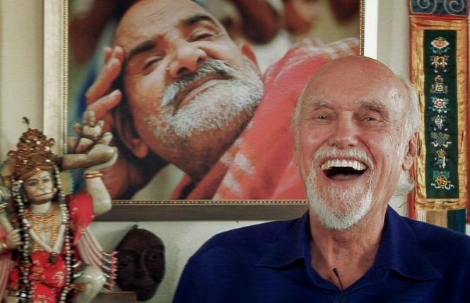 Scene from director Jamie Catto's "Becoming Nobody," a bio-pic about guru-philosopher Ram Dass. Photo: Love Serve Remember Films