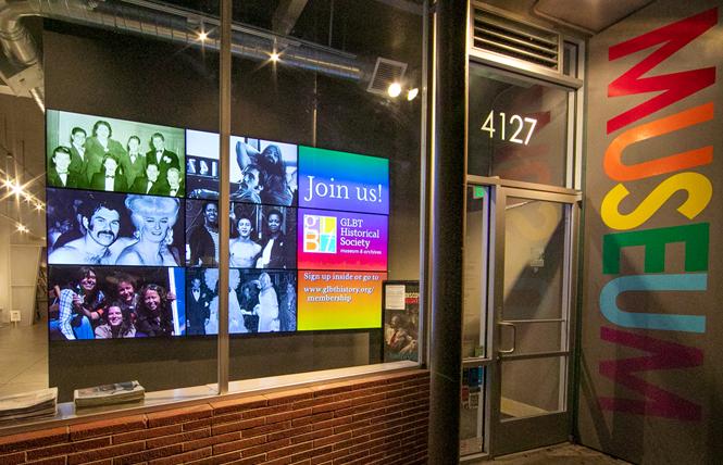 The GLBT Historical Society, which operates its small museum in the Castro, received funding from Grants for the Arts. Photo: Courtesy GLBT Historical Society
