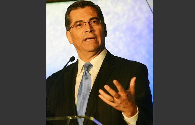 California Attorney General Xavier Becerra on Friday announced that the state will no longer allow taxpayer funds to be used for state employees to travel to Iowa. Photo: Rick Gerharter