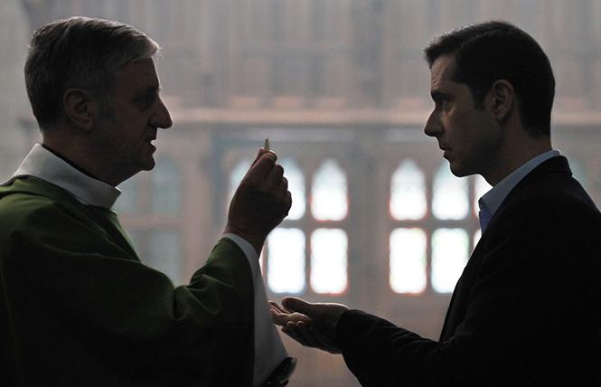 Scene from gay director Francois Ozon's "By the Grace of God." Photo: Courtesy MVFF