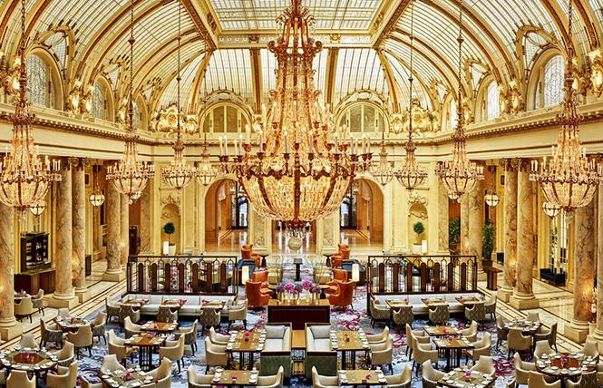 The glorious, glamorous Garden Court Restaurant in The Palace Hotel San Francisco. Photo: Courtesy The Palace