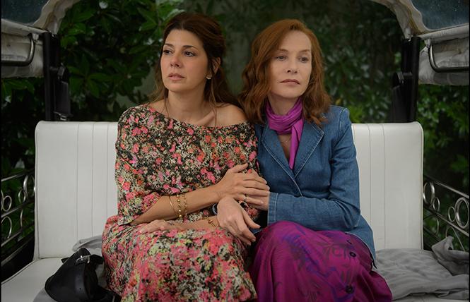 Marisa Tomei and Isabelle Huppert in director Ira Sachs' "Frankie." Photo: Sony Pictures Classics