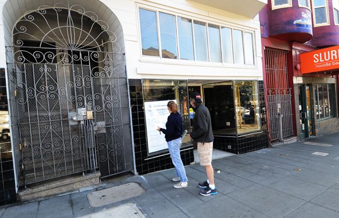 The San Francisco Planning Commission did not have enough votes to review a planned falafel restaurant at 463 Castro Street. Photo: Rick Gerharter