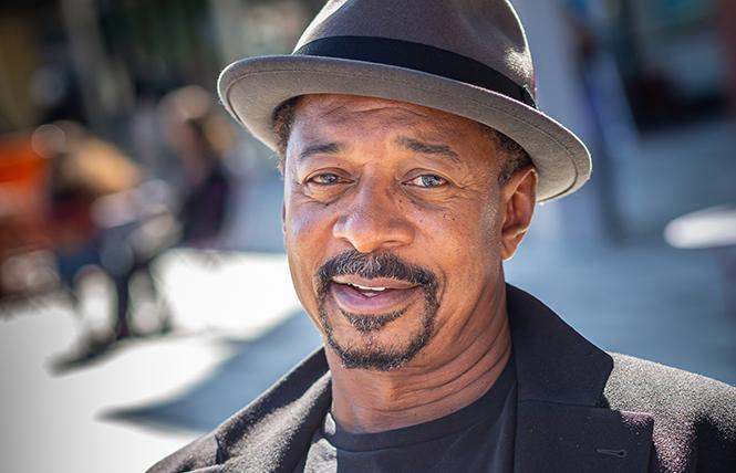 Actor, director, and filmmaker Robert Townsend offers a one-man ride through show business in "Living the Shuffle" at The Marsh Berkeley. Photo: Daniel Baumer