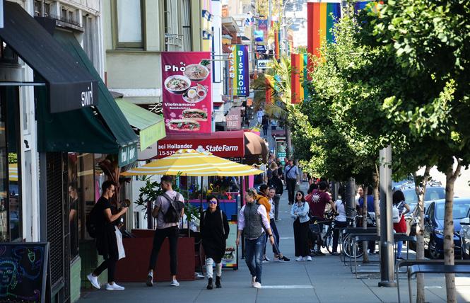 The city's LGBTQ Cultural Heritage Strategy will focus on preserving the city's queer cultural districts, like the Castro, among other things. Photo: Rick Gerharter