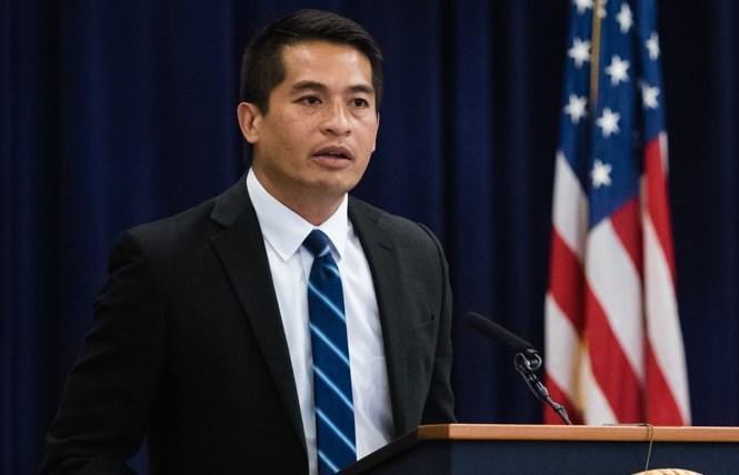 Patrick Bumatay was confirmed as a judge to the 9th U.S. Circuit Court of Appeals. Photo: Courtesy Department of Justice