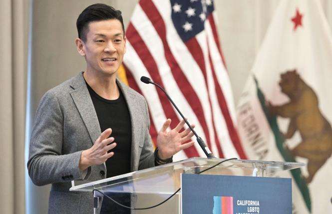 Assemblyman Evan Low will serve as national co-chair for Democratic presidential candidate Andrew Yang's campaign. Photo: Tia Gemmell 
