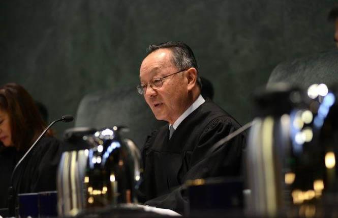 State Supreme Court Justice Ming Chin. Photo: Courtesy CA Courts Newsroom