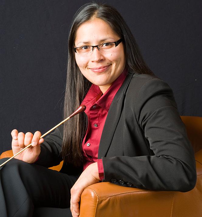 San Francisco Philharmonic Music Director and Founder Jessica Bejarano. Photo: SFP