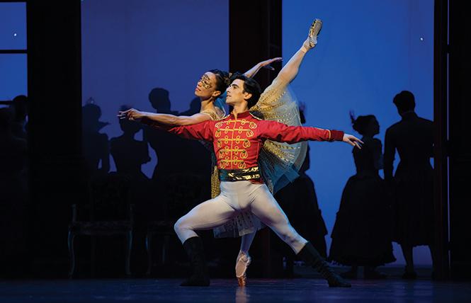 San Francisco Ballet dancers Frances Chung and Joseph Walsh in Christopher Wheeldon's "Cinderella." Photo: Erik Tomasson