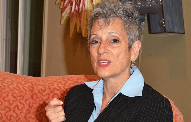 Joy Silver, a lesbian running for a state Senate seat that includes Palm Springs, received EQCA's endorsement, though the statewide LGBT rights group also endorsed a straight candidate in the race. Photo: Rick Gerharter