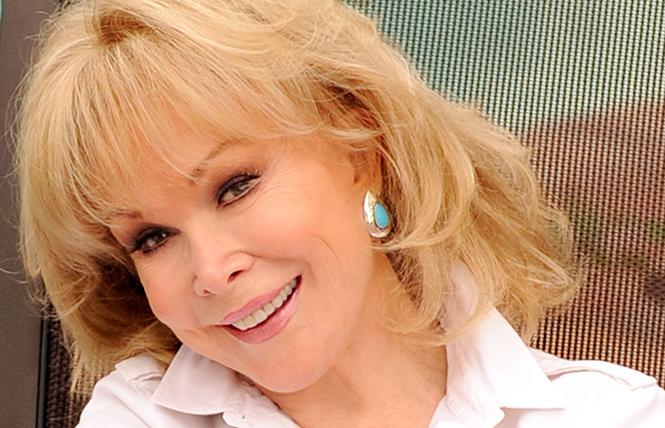 Barbara Eden: Out of the lamp, into SF. Photo: Michael Caulfield/Getty Images