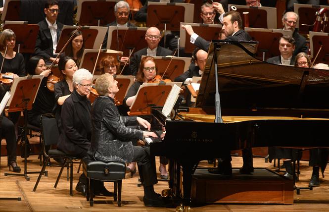 Last Friday night's San Francisco Symphony concert featured conductor Fabien Gabel and pianist Jean-Yves Thibaudet. Photo: Kristen Loken