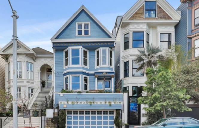 A home on 18th Street that is famous in France was recently put on the market. Photo: Courtesy Compass